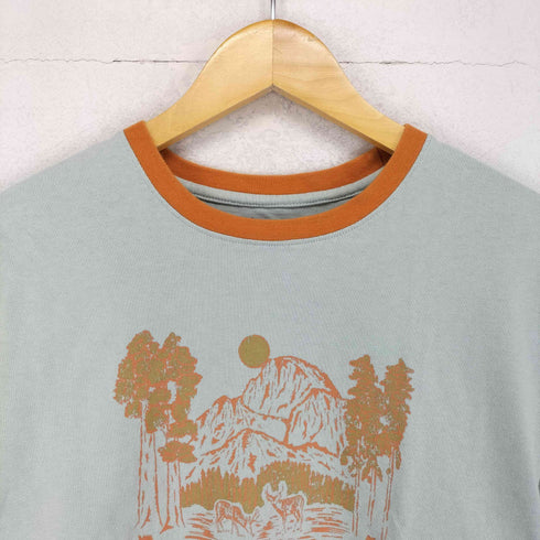 ケルティ KELTY プリントリンガーTシャツ メンズ FREE