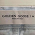 ゴールデングース GOLDEN GOOSE effect text-print straight-leg jeans プリント ダメージ ジーンズ デニム メンズ 30