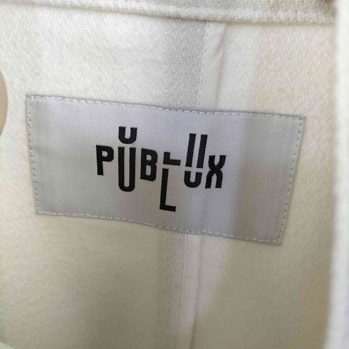 パブリュクス PUBLUX ロングスタンドカラーコート レディース FREE