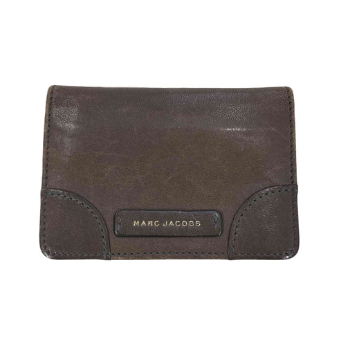マークジェイコブス MARC JACOBS ロゴプリント レザー カードケース レディース