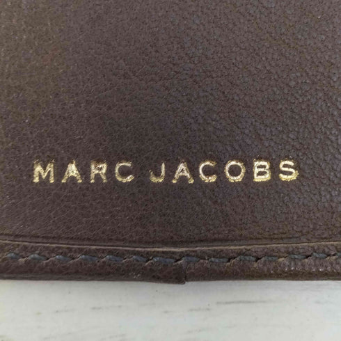 マークジェイコブス MARC JACOBS ロゴプリント レザー カードケース レディース