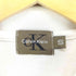カルバンクライン CALVIN KLEIN MADE IN USA ロゴ刺繍ポロシャツ メンズ S