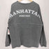 マンハッタンポーテージ Manhattan Portage 21AW ヘビーウェイト バックプリント ロングスリーブクルーネックTシャツ メンズ import:M