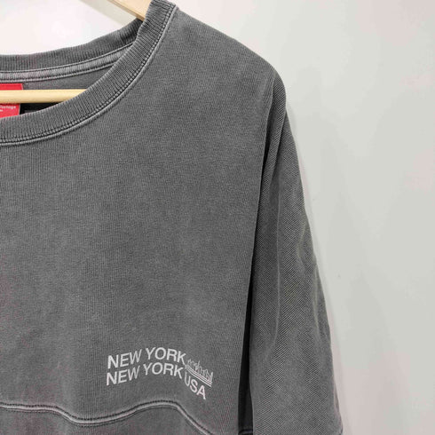マンハッタンポーテージ Manhattan Portage 21AW ヘビーウェイト バックプリント ロングスリーブクルーネックTシャツ メンズ import:M