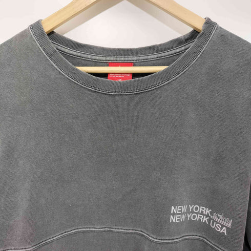 マンハッタンポーテージ Manhattan Portage 21AW ヘビーウェイト バックプリント ロングスリーブクルーネックTシャツ メンズ import:M