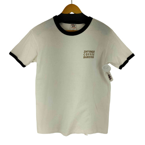 クロスアンドスティッチ CROSS&STITCH バックプリント S/S リンガーTシャツ メンズ JPN:L