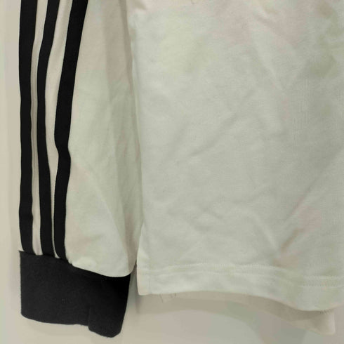 アディダス adidas 23AW スリーストライプス ルーズフィット ロングスリーブクルーネックTシャツ レディース JPN:L