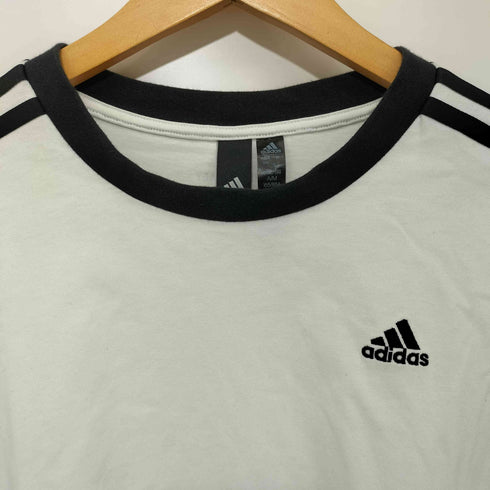アディダス adidas 23AW スリーストライプス ルーズフィット ロングスリーブクルーネックTシャツ レディース JPN:L