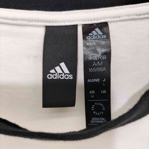 アディダス adidas 23AW スリーストライプス ルーズフィット ロングスリーブクルーネックTシャツ レディース JPN:L