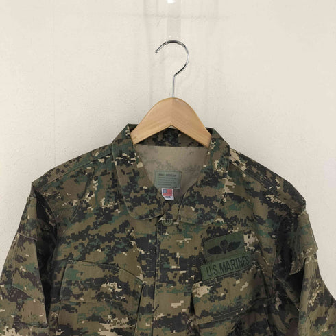 ユーエスマリン U.S.MARINE デジタルカモ ミリタリーシャツジャケット メンズ SMALL-REGULAR