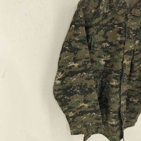 ユーエスマリン U.S.MARINE デジタルカモ ミリタリーシャツジャケット メンズ SMALL-REGULAR
