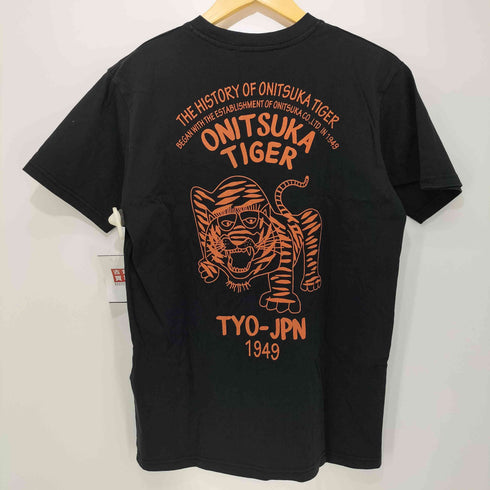 オニツカタイガー ONITSUKA TIGER GRAPHIC TEE 虎グラフィック ショートスリーブクルーネックTシャツ メンズ JPN:M