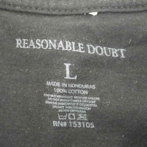 Reasonable Doubt アーティストプリントTシャツ メンズ JPN:L