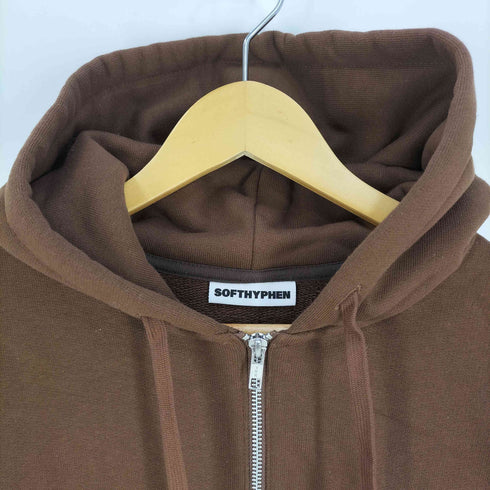 SOFTHYPHEN SOHY HALF ZIP UP HOODIE ハーフジップ フーディー メンズ 03