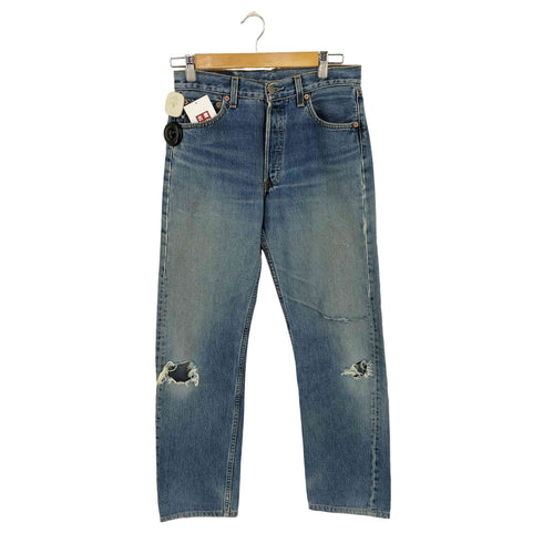 リーバイス Levis USA製 ボタン裏553刻印 501デニムパンツ メンズ W30 L32