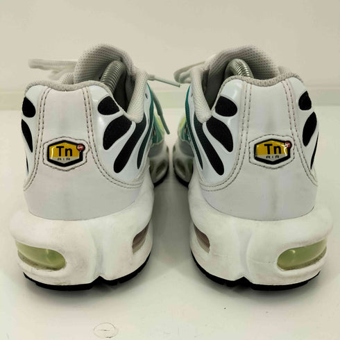 ナイキ NIKE W AIR MAX PLUS WHITE/BLACK-DUSTY CACTUS-BARELY VOLT レディース JPN:24