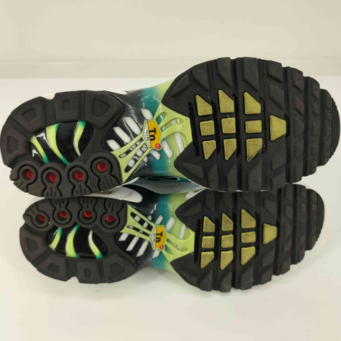 ナイキ NIKE W AIR MAX PLUS WHITE/BLACK-DUSTY CACTUS-BARELY VOLT レディース JPN:24
