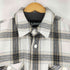 ショット Schott HEAVY NEL CHECK SHIRT ヘビーネルチェックシャツ メンズ JPN:L