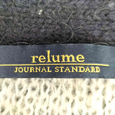 ジャーナルスタンダードレリューム JOURNAL STANDARD relume 22AW アーガイルVカーディガン レディース FREE