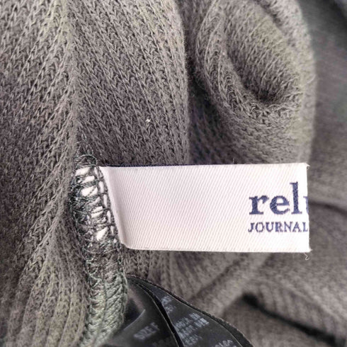 ジャーナルスタンダードレリューム JOURNAL STANDARD relume 23AW ミニワッフルVネックロングカーディガン2way レディース FREE
