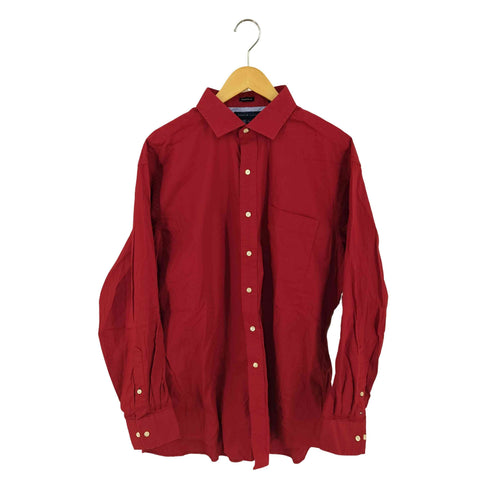 トミーヒルフィガー TOMMY HILFIGER REGULAR FIT ロングスリーブシャツ メンズ 17 34-35