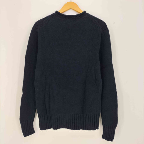 ポロバイラルフローレン Polo by RALPH LAUREN EXCLUSIVE OF DECORATION RL'67 コットンリネン 星条旗 ロールネックニット メンズ import:S
