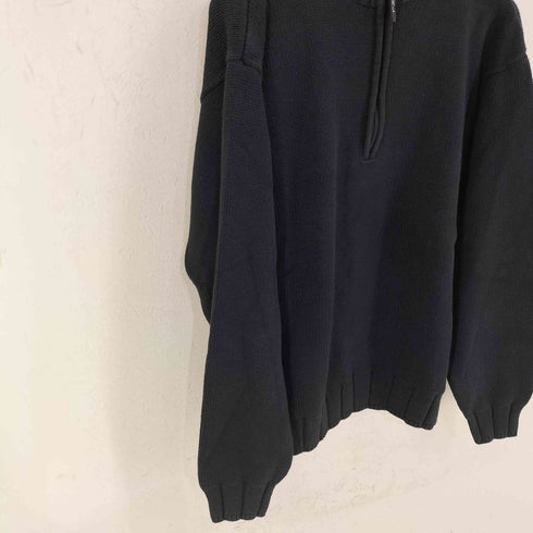 チャップスラルフローレン CHAPS RALPH LAUREN HAND FRAMED ハーフジップニット メンズ S