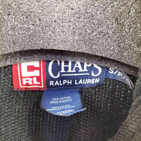 チャップスラルフローレン CHAPS RALPH LAUREN HAND FRAMED ハーフジップニット メンズ S