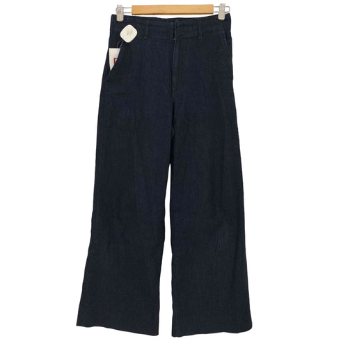 ユニクロ UNIQLO ワイドトラウザージーンズ レディース JPN:M