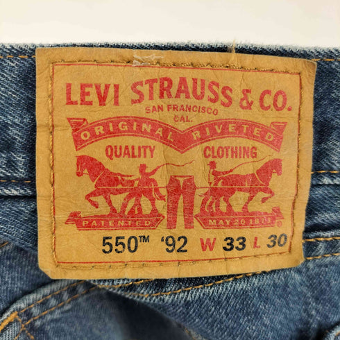 リーバイス Levis 550 テーパードデニムパンツ メンズ 33×30