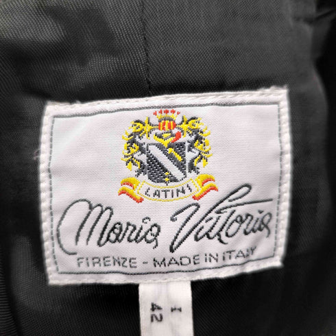 MARIO VITTORIO イタリア製レザーミニスカート レディース FR:38-40