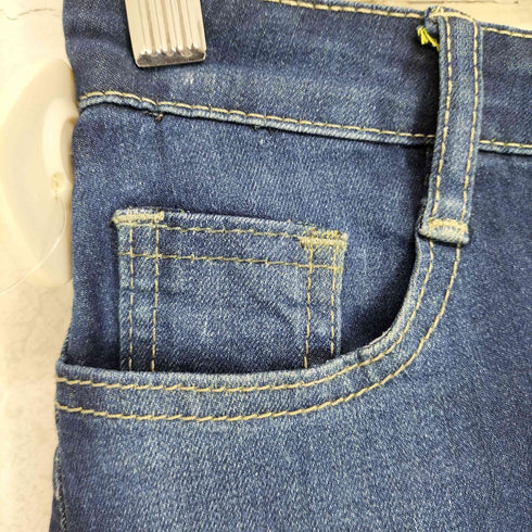 フリンジデザインデニムショートパンツ レディース S