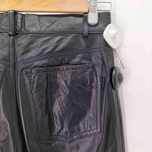 メンズティノラス MENS TENORAS 牛皮レザーストレートパンツ メンズ SMALL