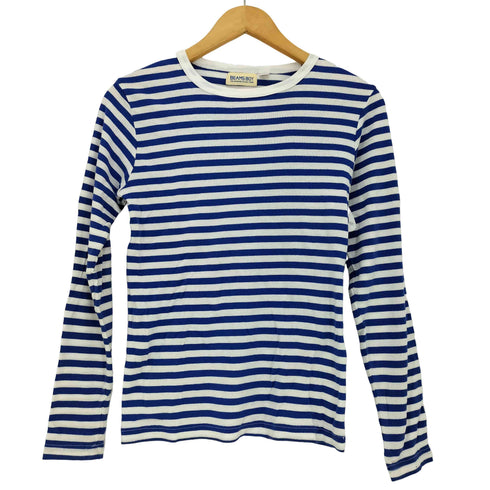 ビームスボーイ BEAMS BOY 24SS フライス 1cm ボーダー Tシャツ レディース FREE