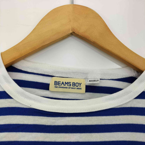 ビームスボーイ BEAMS BOY 24SS フライス 1cm ボーダー Tシャツ レディース FREE