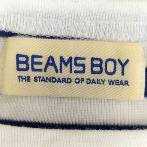 ビームスボーイ BEAMS BOY 24SS フライス 1cm ボーダー Tシャツ レディース FREE