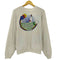 ヘインズ Hanes 90s USA製 イラストプリント クルーネックスウェット メンズ import:XL
