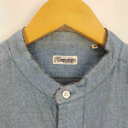 ユナイテッドアローズ UNITED ARROWS Camoshita ヨーク切替 バンドカラーシャツ メンズ 42