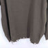 サイトバイヨウジヤマモト syte by Yohji Yamamoto 7G BULKY WOOL DAMAGE V NECK PULLOVER メンズ