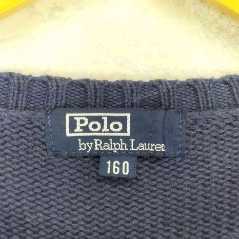 ポロバイラルフローレン Polo by RALPH LAUREN ロゴデザインコットンニット レディース 160