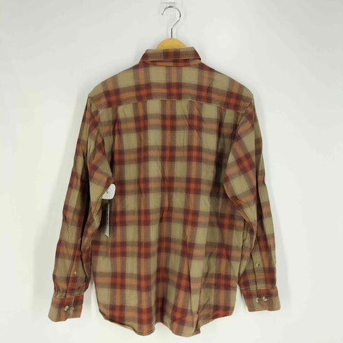 コロンビア Columbia ロゴパッチ ポケット付き チェックシャツ メンズ import:M