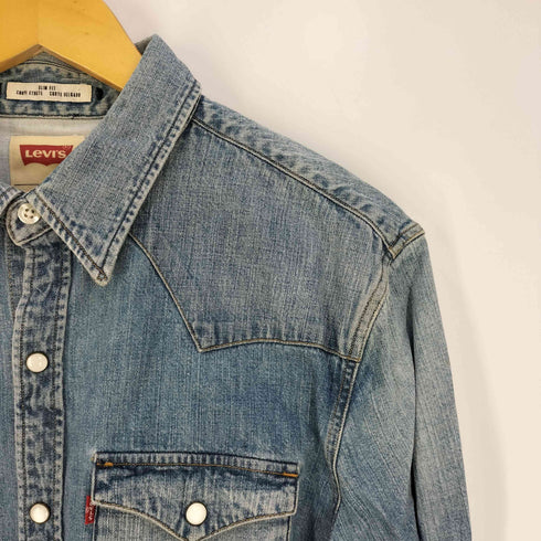 リーバイス Levis 65816-0006 ダンガリー デニム ウエスタンシャツ メンズ import:M