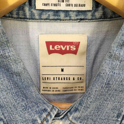 リーバイス Levis 65816-0006 ダンガリー デニム ウエスタンシャツ メンズ import:M