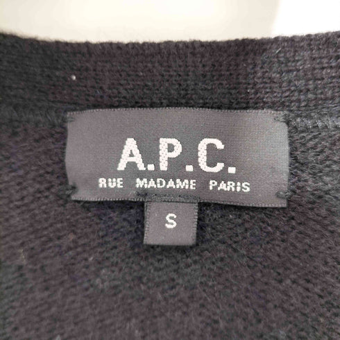 アーペーセー A.P.C. ウールニットカーディガン メンズ S