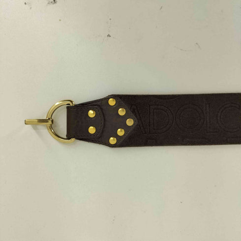 ドルチェアンドガッバーナ DOLCE&GABBANA レザーベルト シグネチャー メンズ 90CM-36INCH