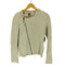 ディーゼル DIESEL OLD デザインジップ ノーカラースウェットジャケット レディース import:S