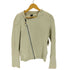 ディーゼル DIESEL OLD デザインジップ ノーカラースウェットジャケット レディース import:S