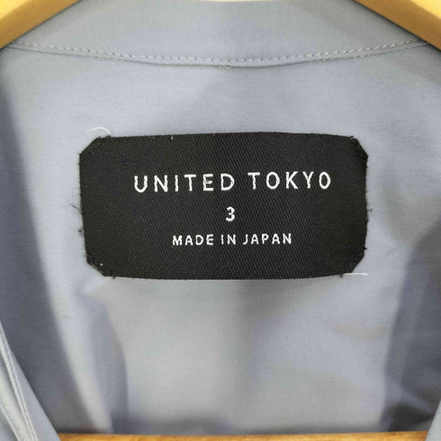 ユナイテッドトウキョウ UNITED TOKYO ストレッチタイプライターVネックシャツ メンズ JPN:3