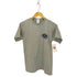 00S ALSTYLEボディ両面プリント クルーネックTシャツ 霜降り メンズ import:S