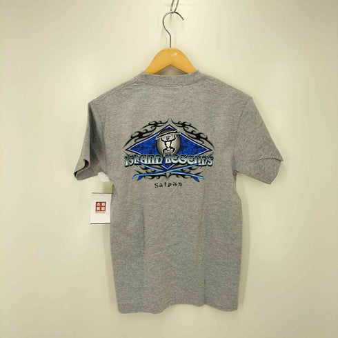 00S ALSTYLEボディ両面プリント クルーネックTシャツ 霜降り メンズ import:S